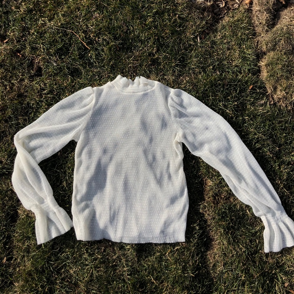 3/$20❣️VINTAGE SHEER BLOUSE